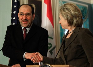 Clinton e Al Maliki a Washington