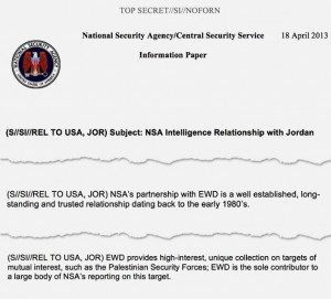 Alcuni dei documenti trafugati alla NSA