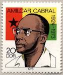 Francobollo commemorativo di Amilcar Cabral