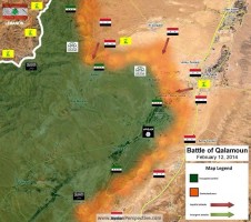La situazione al 12 maggio (Fonte: Syrian perspective.com)