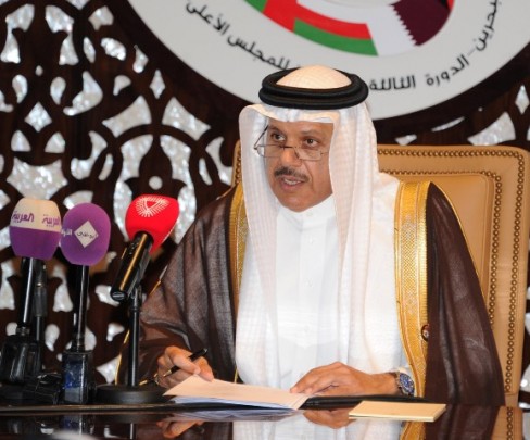Il Segretario Generale del Consiglio di Cooperazione del Golfo, Abdel Latif al-Zayani