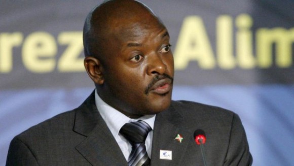 Il Presidente del Burundi Pierre Nkurunziza