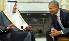 Il Re saudita e il Presidente Obama...