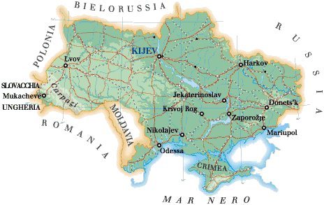 Ucraina e Carpazi