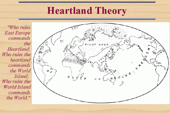 La teoria dell'Heartland di Sir Halford Mackinder