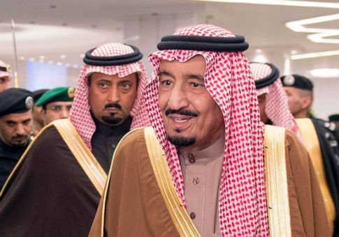 Il Re Salman dell'Arabia Saudita