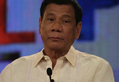 Il Presidente delle Filippine Duterte