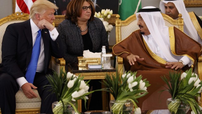 Trump in Arabia Saudita