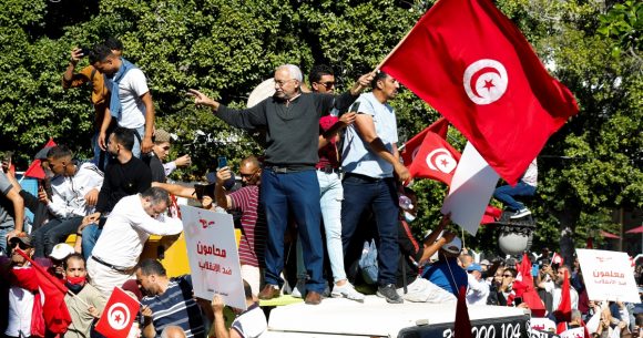 Manifestazioni in Tunisia